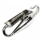 TE0610141C Silencer RS180 Chrome Fxr 180 2T Italjet 125 Dragster 2022-2024