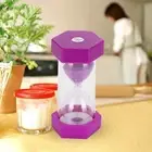 Portable Children Hourglass Home Office Sandglass Sand Clock Timer Gift (Purple