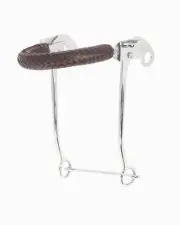 Aime Western Cp Braided Latigo Leather Nose Hackamore Horse Null