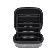 New Anti-Scratch 8 Pockets Camera Lens Filter Pouch Case Bag With Wrist Strap