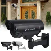 Security Fake Dummy Camera Home Office Imitation Security Flashing IR Red LED