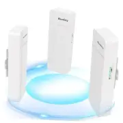 Point to Two Point Wireless Bridge for Starlink Internet, 3KM Outdoor 5.8G