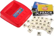 HONITANO Alphabet Matching Game Early Learning Toys Letter Blocks Card Recognition Motor Skills Development Preschool Education Toy
