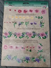 FolkArt One Stroke Reusable Teaching Guide Painting - 1136 Roses