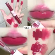 Double Head Waterproof Lip Gloss Matte Velvet Lipgloss Long Lasting Lip Glaze+