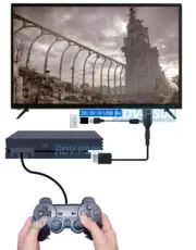 Plug And Play Premium Wii To 1080p HD AV Cable With 5V USB Power
