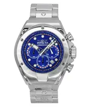 Invicta Racing INV47745 Quartz Mens Watch Chronograph Tachymeter Stainless Steel Blue Dial
