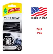 Vent Wrap Black Ice little trees CTK-52431 MADE IN USA Pack of 24