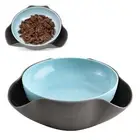 Durable Plastic Snack Bowl Detachable Double-layer Shell Collecting