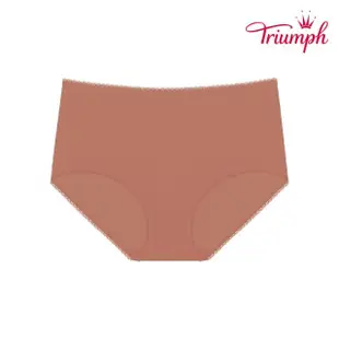 【Triumph 黛安芬】Natural Temp 智能恆溫系列 高腰三角內褲 M-EEL(杏仁棕)