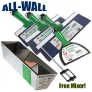 USG Sheetrock Pro Series Taping Knife Set 6-8-10-12 w/12" Mud Pan + FREE Mixer!