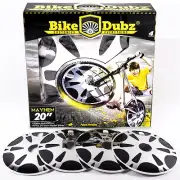 BikeDubz Mayhem - 20 Inch Wheel Covers For BMX Bicycle Fits Diamondback Bikes