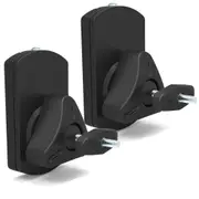 Universal 10kg Speaker Wall Mount Brackets Pair Pivot Tilt fits SONOS Play:1