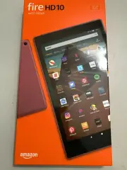 Amazon Fire HD 10 (9th Generation) 32GB, Wi-Fi 10.1 in - Plum with Special Offer