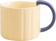 Water Cup Coffee Mug Ceramic Tea Cups with Handle and Microwave Dishwasher Safe for Tea Chocolate Juice Water Coffee Coffee Mug (Color : White)