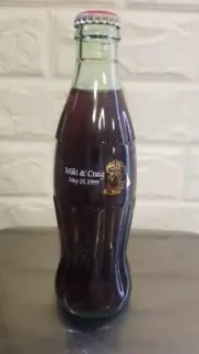 Rare Miki & Craig Vintage Coke Bottle 1999 Wedding Bells RARE