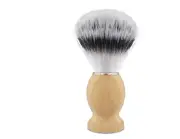 Shaving Brush Synthetic Hair Bristle Vegan Hand Crafted Bamboo Handle Wet Shave