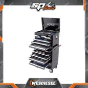 SP Tools 629Pcs Custom Series Toolkit - Metric/SAE 14 Drawer Black Flex Handle