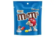 M&M's Crispy Milk Chocolate Snack & Share Bag 145g