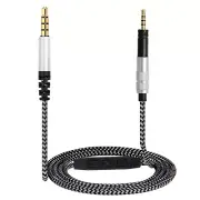 Headphone Replacement Cable with Remote Mic For Sennheiser HD598 HD558 HD518