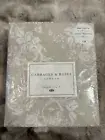 Cabbages & Roses Queen Paris Rose 3 Piece Duvet Cover Set Taupe Beige 90" x 90"
