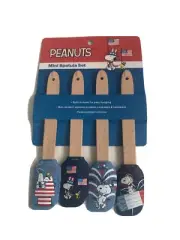 Peanuts MIni Spatula Set-Patriotic-4 Pc Set, New in Package