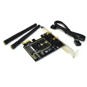 M.2 Wifi Adapter M2 Ngff Key A-E to Pci Express Wifi Raiser PCI-E 1X NGFF 8539