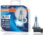 Osram H7 12V 55W Night Breaker Silver Headlight Halogen Bulb (Pack of 2)