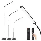 LED Floor Lamp with Remote Touch Control,Dimmable 18W Pole Lamps for Living Room