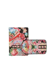 LUGGAGE TAG & PASSPORT WALLET PAINTED LAND