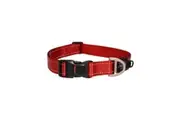 Rogz Red X-Large 25mm Wide x 43cm to 70cm Classic Utility Collar for Dogs & Puppies