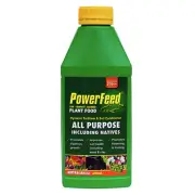 PowerFeed 600mL Fertiliser Liquid Concentrate Garden Plants Care Accessories
