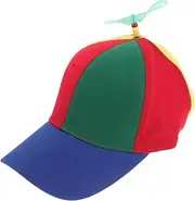 [ROMISBABA] Boy Girl Adjustable Propeller Hat with Detachable Dragonfly Design Fun Sun Baseball Cap for Boys and Girls for Spring and Outdoor Activities