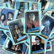 33 Diff 1984 MICHAEL JACKSON TRADING CARDAS Productions Series 2 COMPLETE SET
