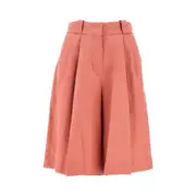 [BLAZE] BLAZE 'Husul' linen shorts Woman I I Pink