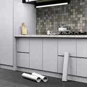 [Namly Design] Contact Paper - Single Colour Self-Adhesive / Matte Light Gray / Peel and Stick