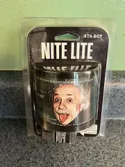 Albert Einstein Night Light Ata Boy Nite Lite 2003 New in Box E=mc2 Novelty