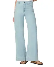 Joe's Jeans The Mia High Rise Wide-Leg Sweatpants Jeans in Like Minded