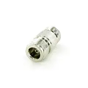 N Female to UHF Female Plug Coax Adapter