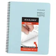 2025 Planner, Weekly & Monthly, 8-1/4" x 11", Large, Contemporary Lite, Sky