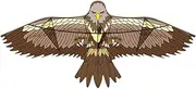 rockible Eagle Kite for Kids and Adults with String,Large,Easy to Fly Novelty for Park Beach Outdoor Trip for Beginners