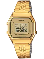 Casio Retro Vintage LA680WEGA-9ER Gold Stainless Steel Womens Watch