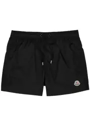 Moncler Logo Shell Swim Shorts - Black - XL XL