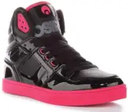 *RARE!!!* Osiris Clone Moulded Eva Vulcan Sole Skate Mens Sneaker Black Pink