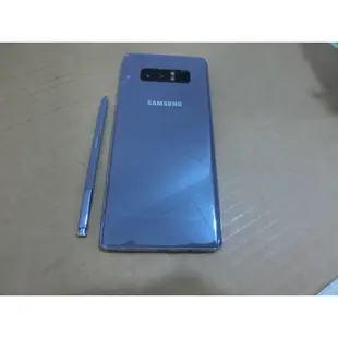 SAMSUNG Galaxy NOTE 8 N950F 功能正常 有破損 零件機（霞）2