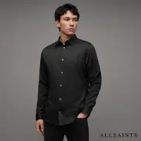 在飛比找momo購物網優惠-【ALLSAINTS】SIMMONS 修身公羊頭骨長袖襯衫-