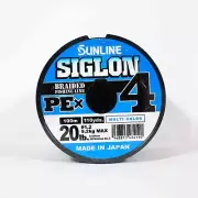 Sunline P.E Line X4 Siglon 600M P.E 1.2 20LB Multi (4190)