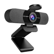 1080P Webcam with Microphone, C960 Web Camera, 2 Mics Streaming 1080P Black
