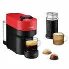 Nespresso Breville Vertuo POP Coffee Machine Bundle BNV150RED New