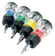 PERFORMANCE TOOL 7 in 1 Stubby Screwdriver Se WILW38927